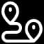 Point-to-Point Icon